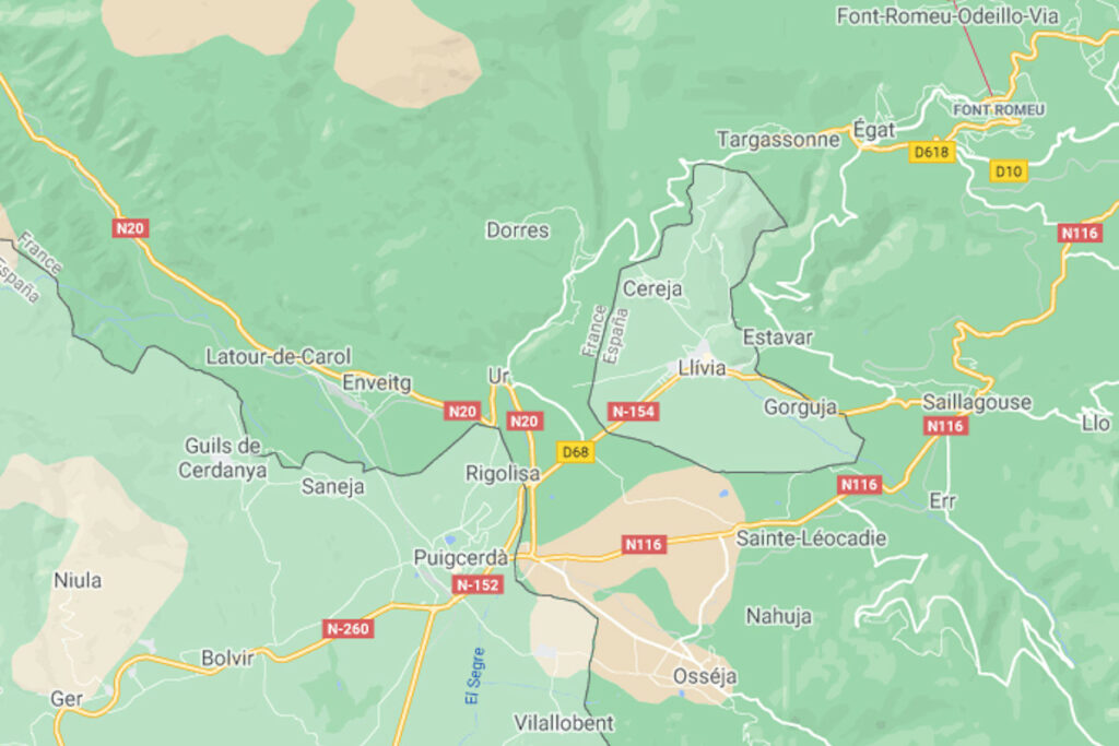 Llívia, Španielsko