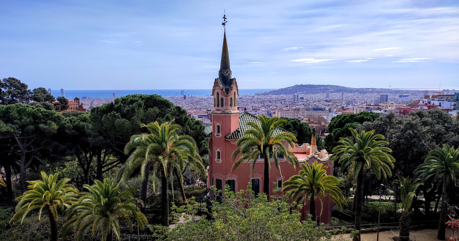 Park Güell, Barcelona, Španielsko