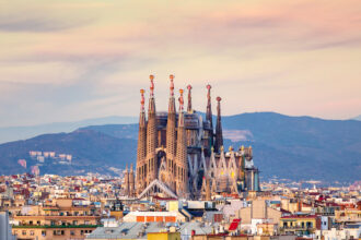 Sagrada Familia, Barcelona, Španielsko