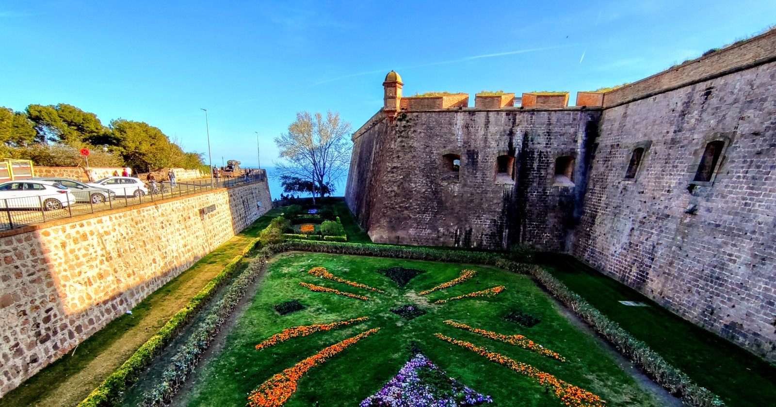 Pevnosť Montjuic, Barcelona, Španielsko