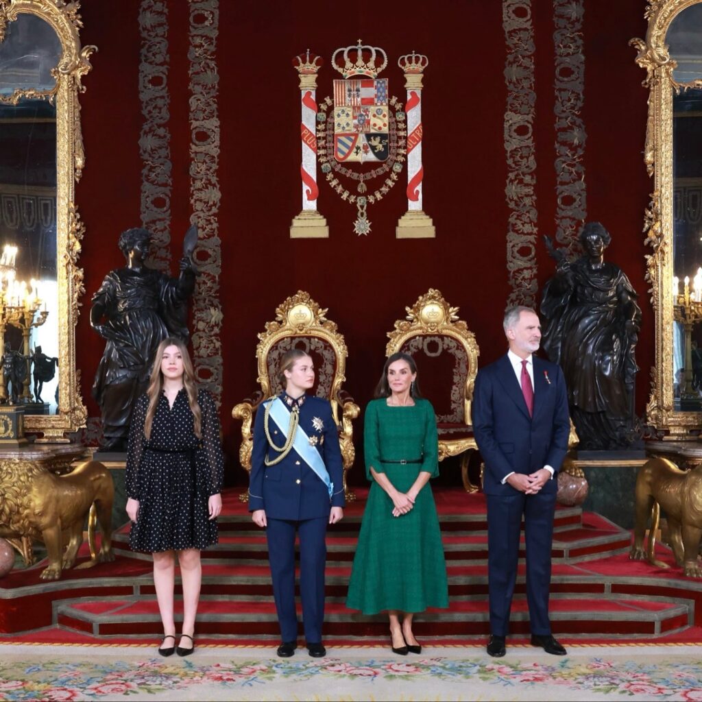 Španielska kráľovská rodina.