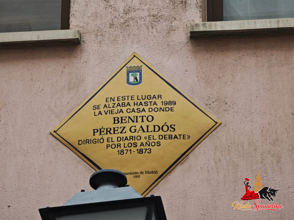 Madrid a Benito Pérez Galdós