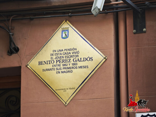 Madrid a Benito Pérez Galdós