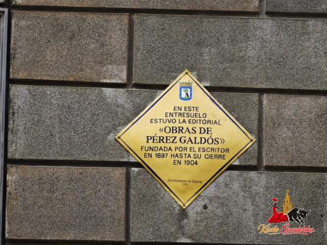 Madrid a Benito Pérez Galdós
