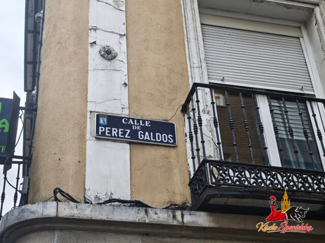 Madrid a Benito Pérez Galdós
