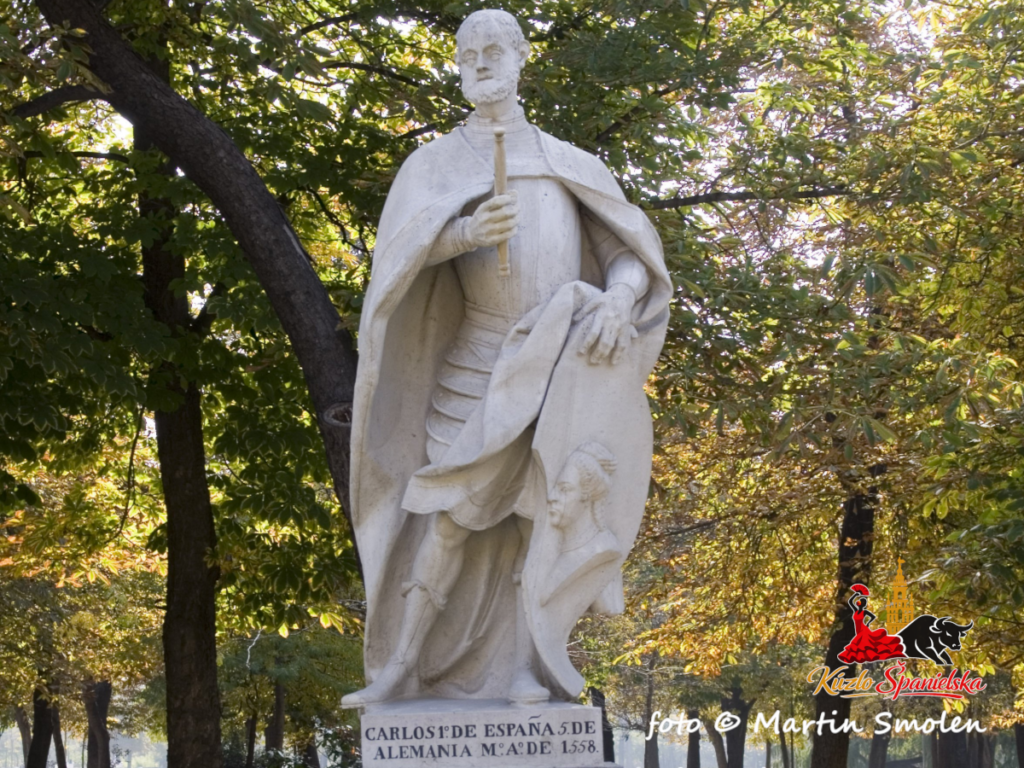 Carlos I v Parku Retiro