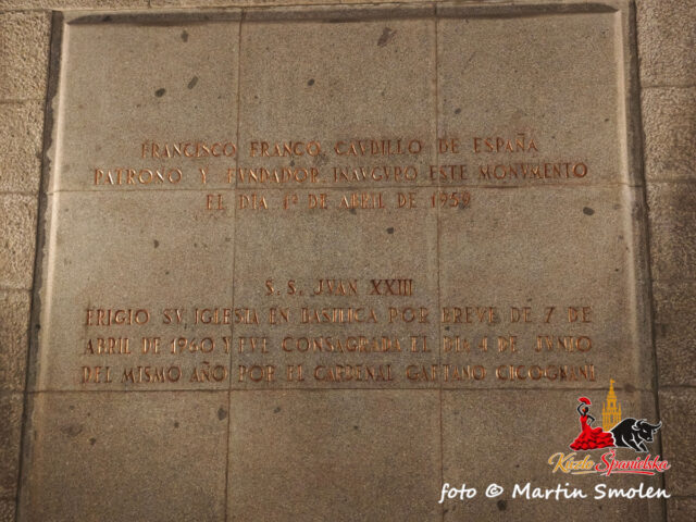 Interiér baziliky vo Valle de Cuelgamuros - Valle de los Caídos